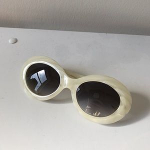 White Kurt Cobain Sunglasses